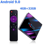 Smart TV BOX H96max Android 9.0 - butterflytechno