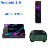 Smart TV BOX H96max Android 9.0 - butterflytechno