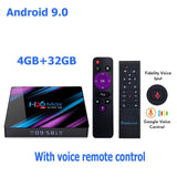 Smart TV BOX H96max Android 9.0 - butterflytechno