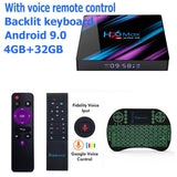 Smart TV BOX H96max Android 9.0 - butterflytechno